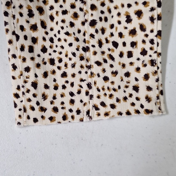 NWT! SkinnyGirl Reagan High-Rise Skinny Ankle Jeans - Cheetah Animal Print - Picture 5 of 10